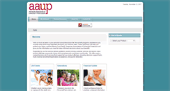 Desktop Screenshot of aaupmercerinsurance.com